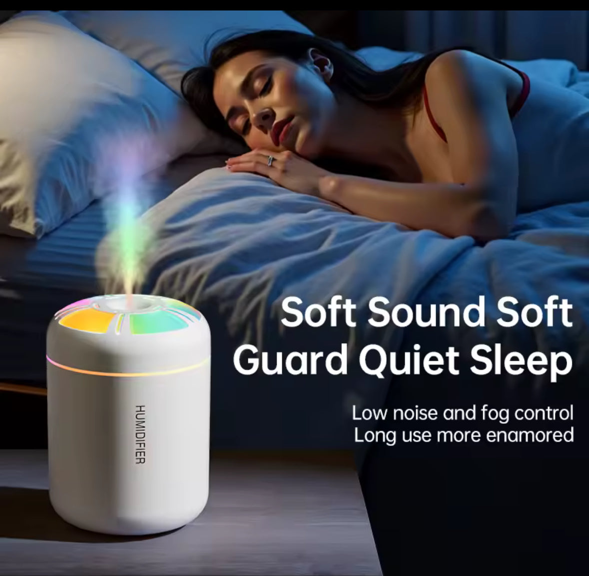 Mini Air Humidifier USB 180ML Aroma Diffuser