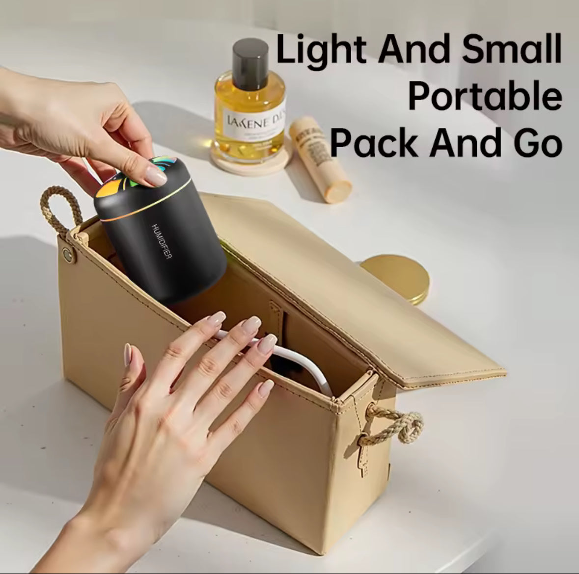 Mini Air Humidifier USB 180ML Aroma Diffuser