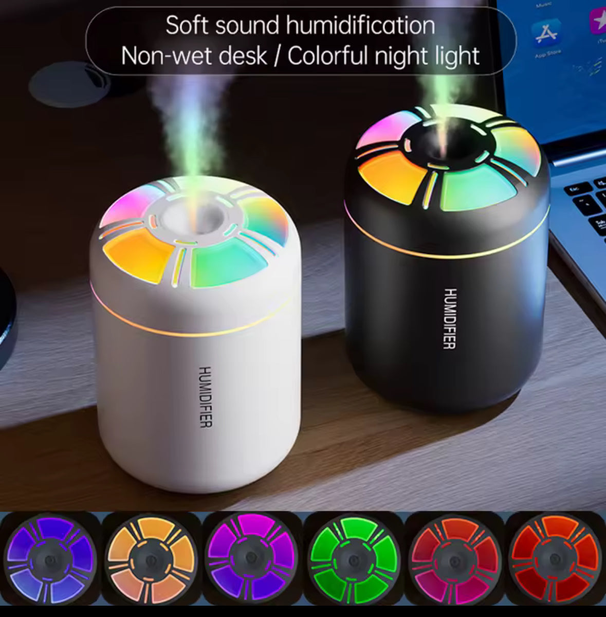 Mini Air Humidifier USB 180ML Aroma Diffuser
